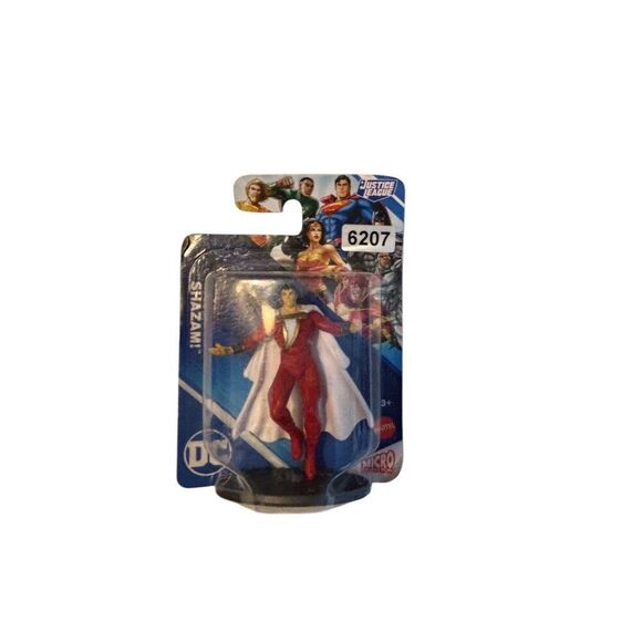 Justice League Shazam Micro Figure By Mattel Canada Inc. - DC Comics Collectible - Picture 5 of 5